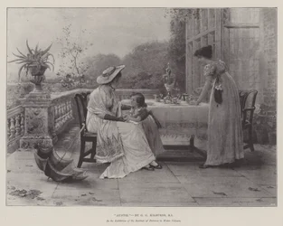 Ciociu na Wystawie Instytutu Malarzy Akwarelowych